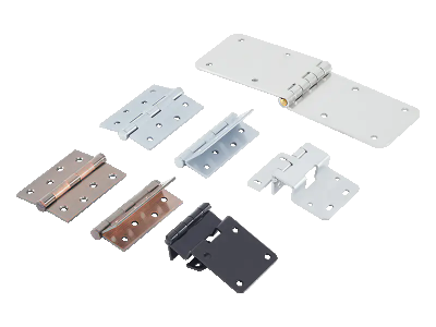 Dobradiças rebitadas para a porta